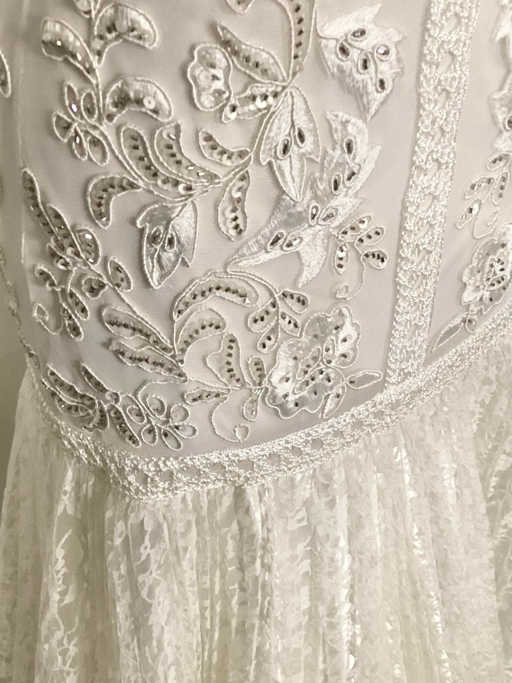Vintage NWT Sue Wong Stunning Strapless Bridal or Prom Gown Sz 0 - Picture 8 of 16